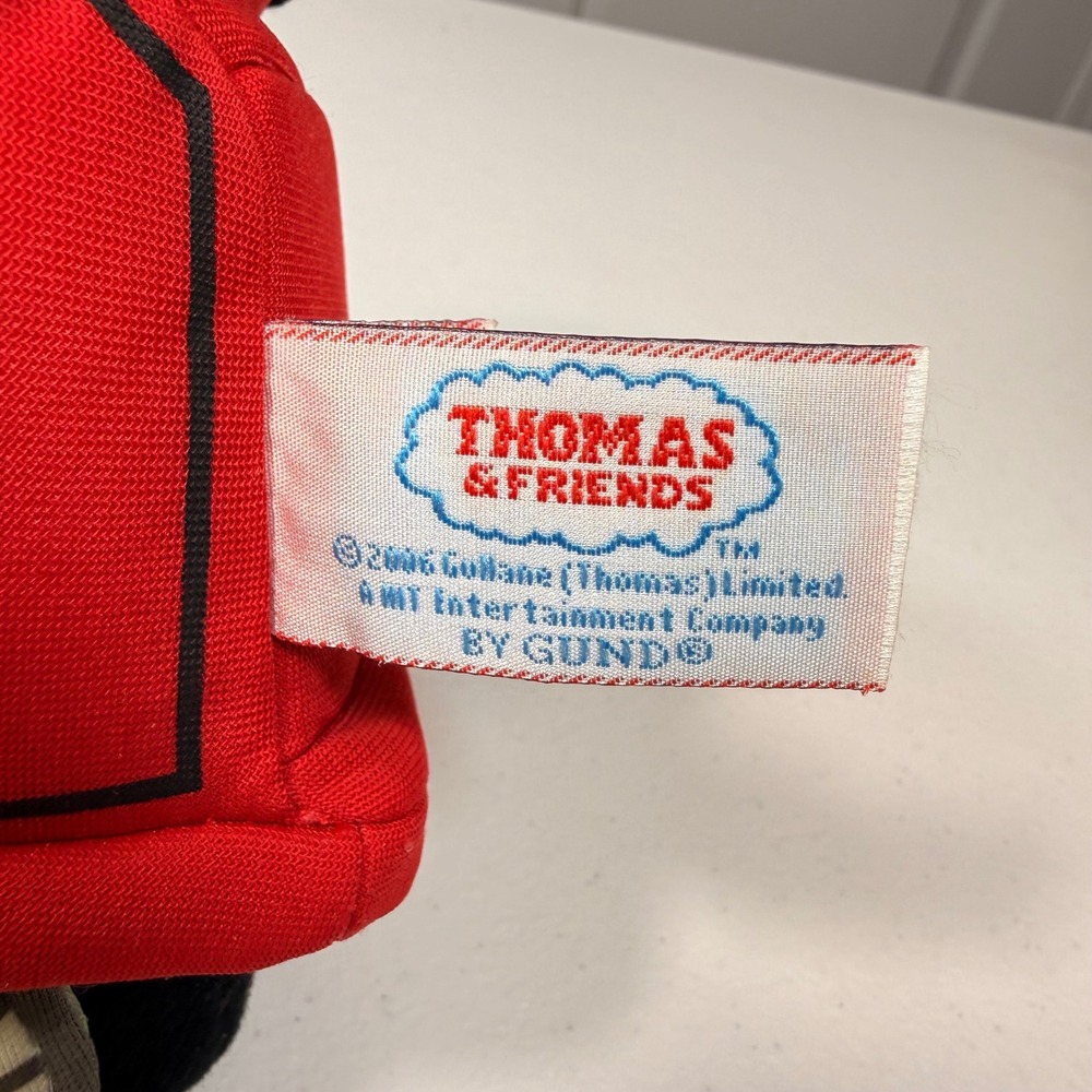 GUND Thomas & Friends James the Red Engine 2006 Plush #75012 Limited Edition - Picture 6 of 7